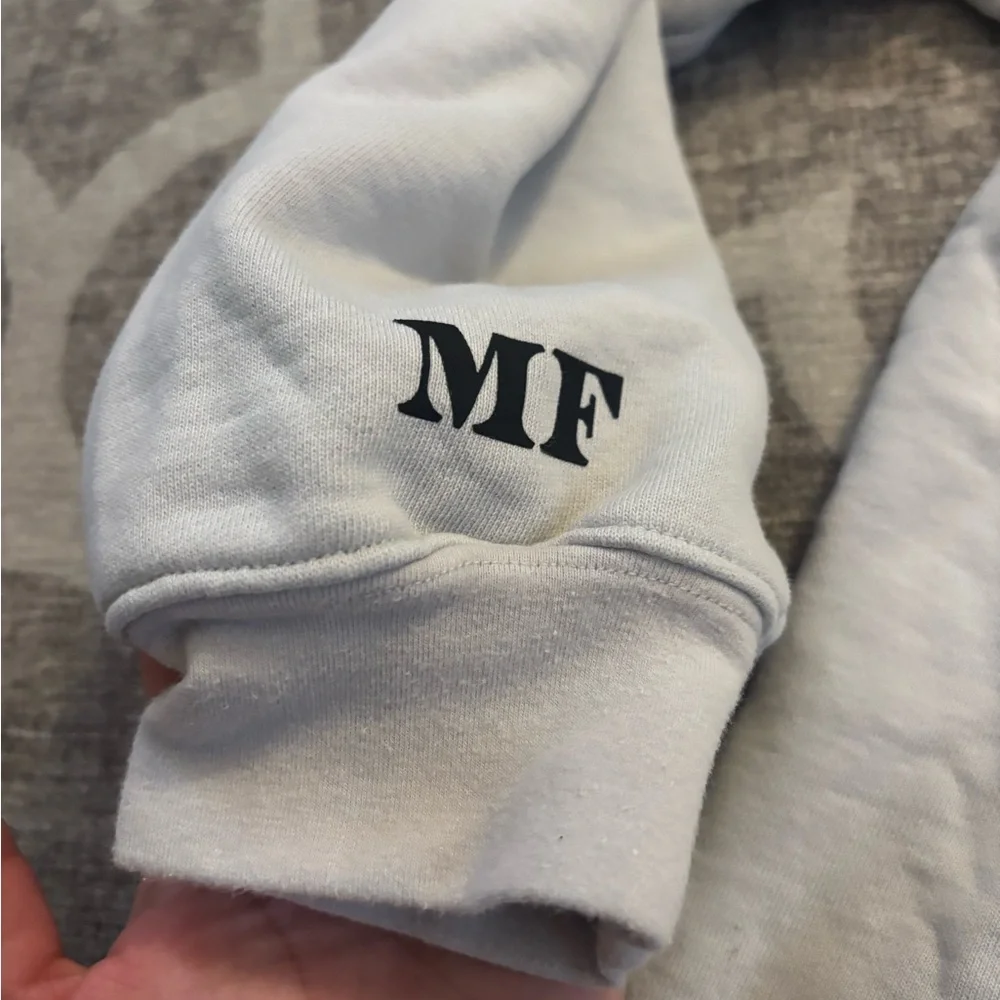 White Graphic Hoodie with Fun Print - Picture 3 of 7